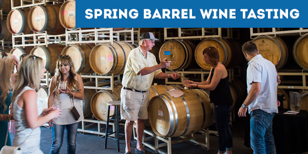 Spring Barrel Wine Tasting in the Yakima Valley